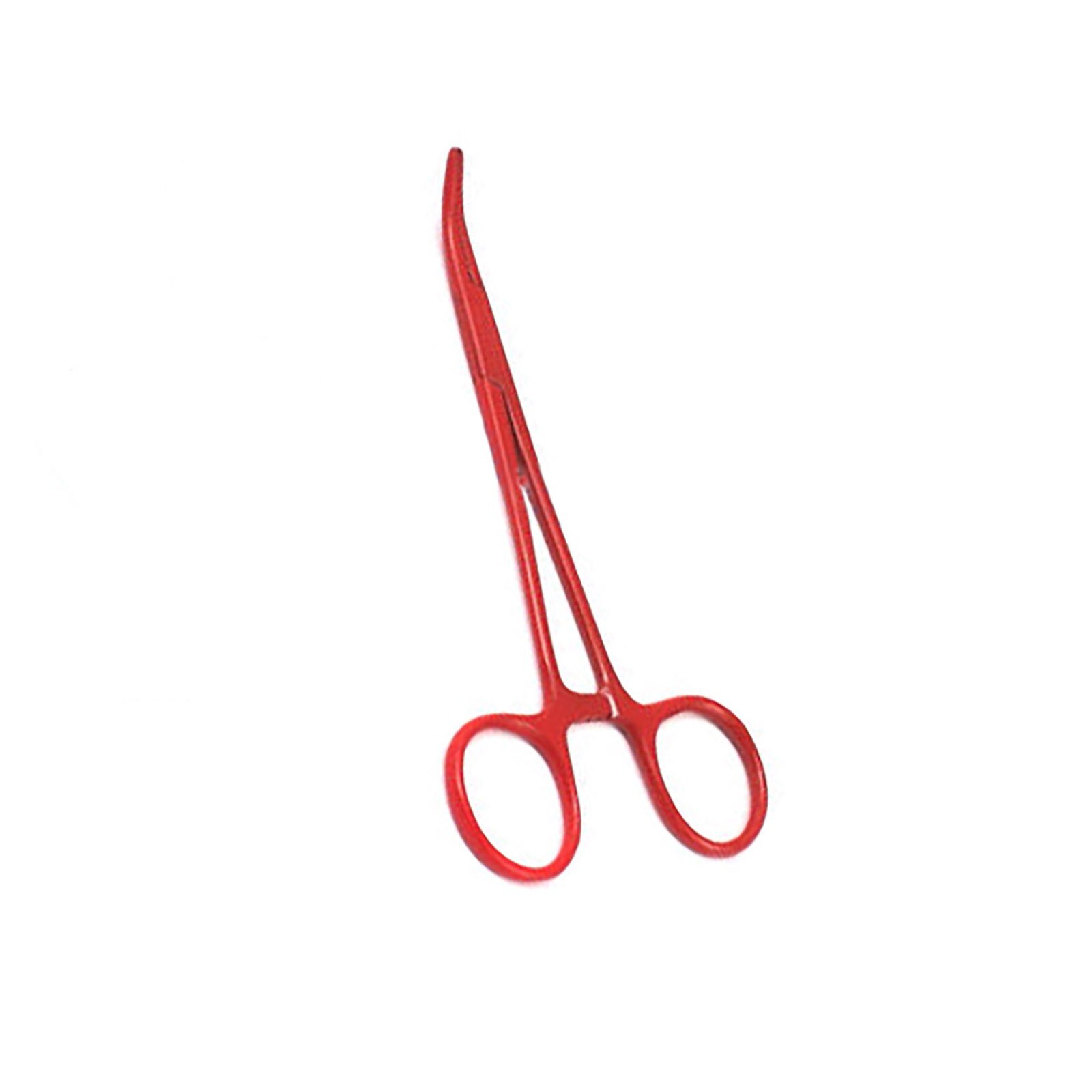 AA Pro: Crile Hemostat Locking Forceps 5.5″ Curved Red Coated Stainless Steel