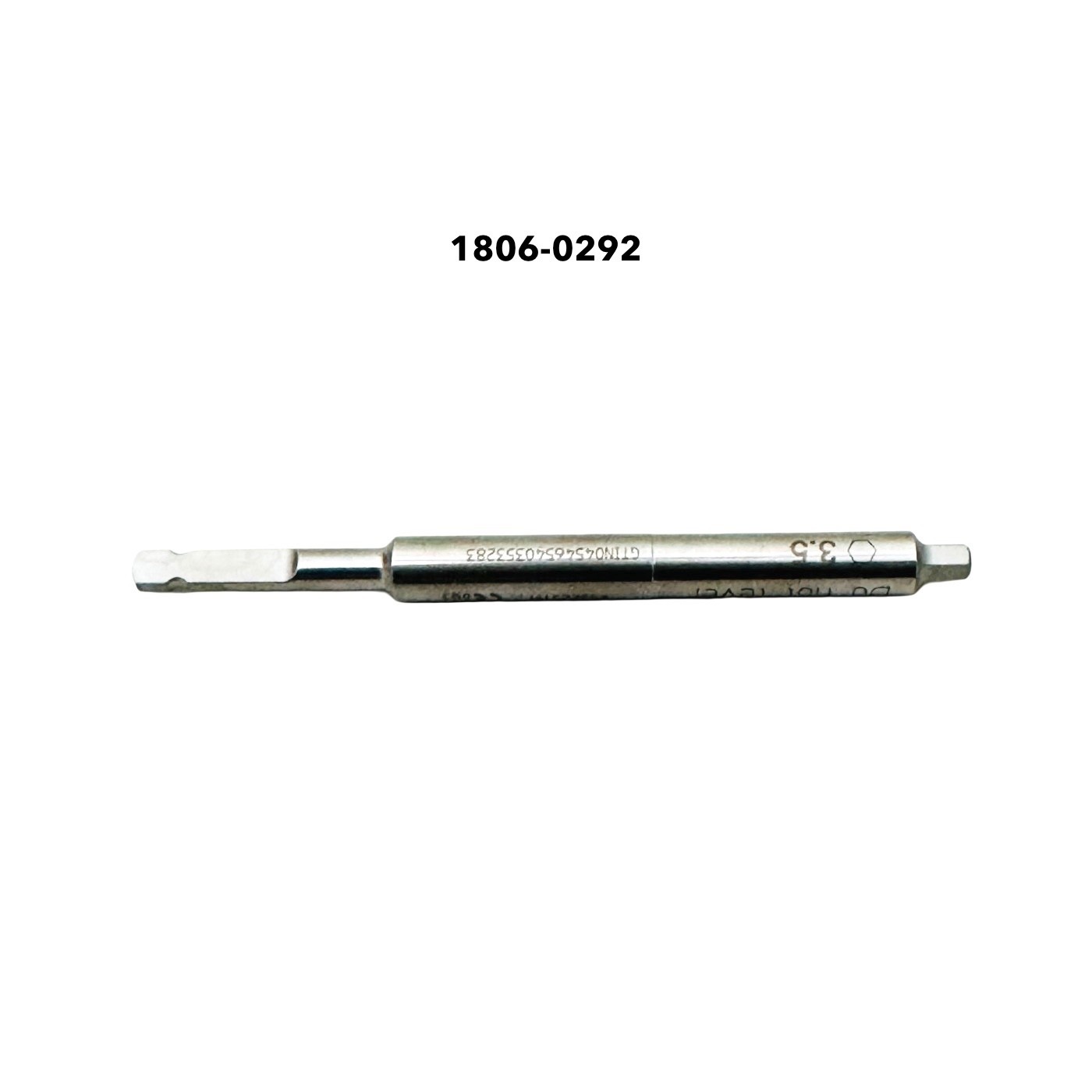 Stryker 1806-0292 Screwdriver Shaft, 3.5 x 85 mm Instrument