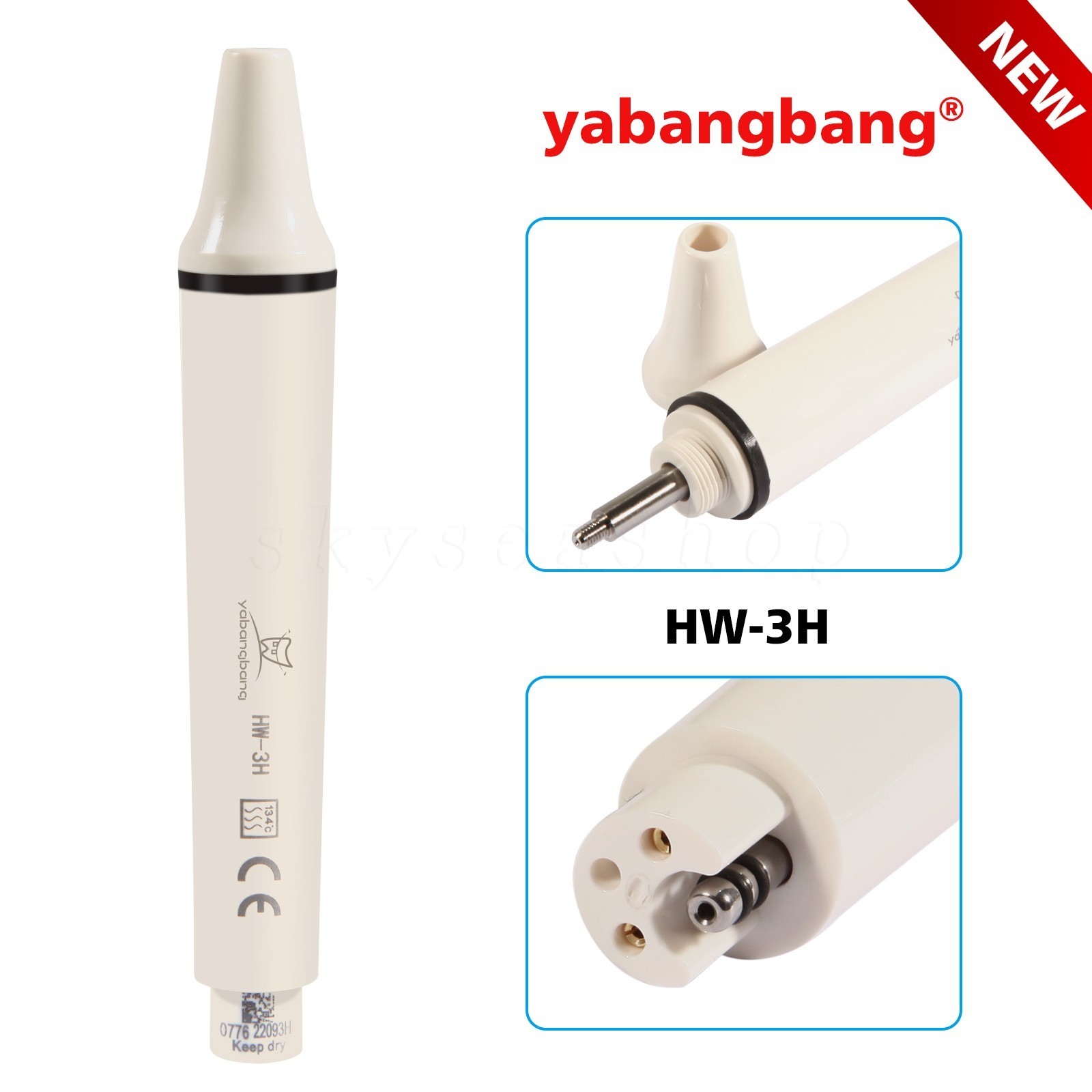 1-5PCS LED Detachable Handpiece Dental Scaler Handle HW-5L for Cavitron EMS