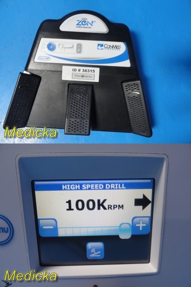Conmed Linvatec W1000 Zen Wireless Footswitch (TESTED) ~ 36315