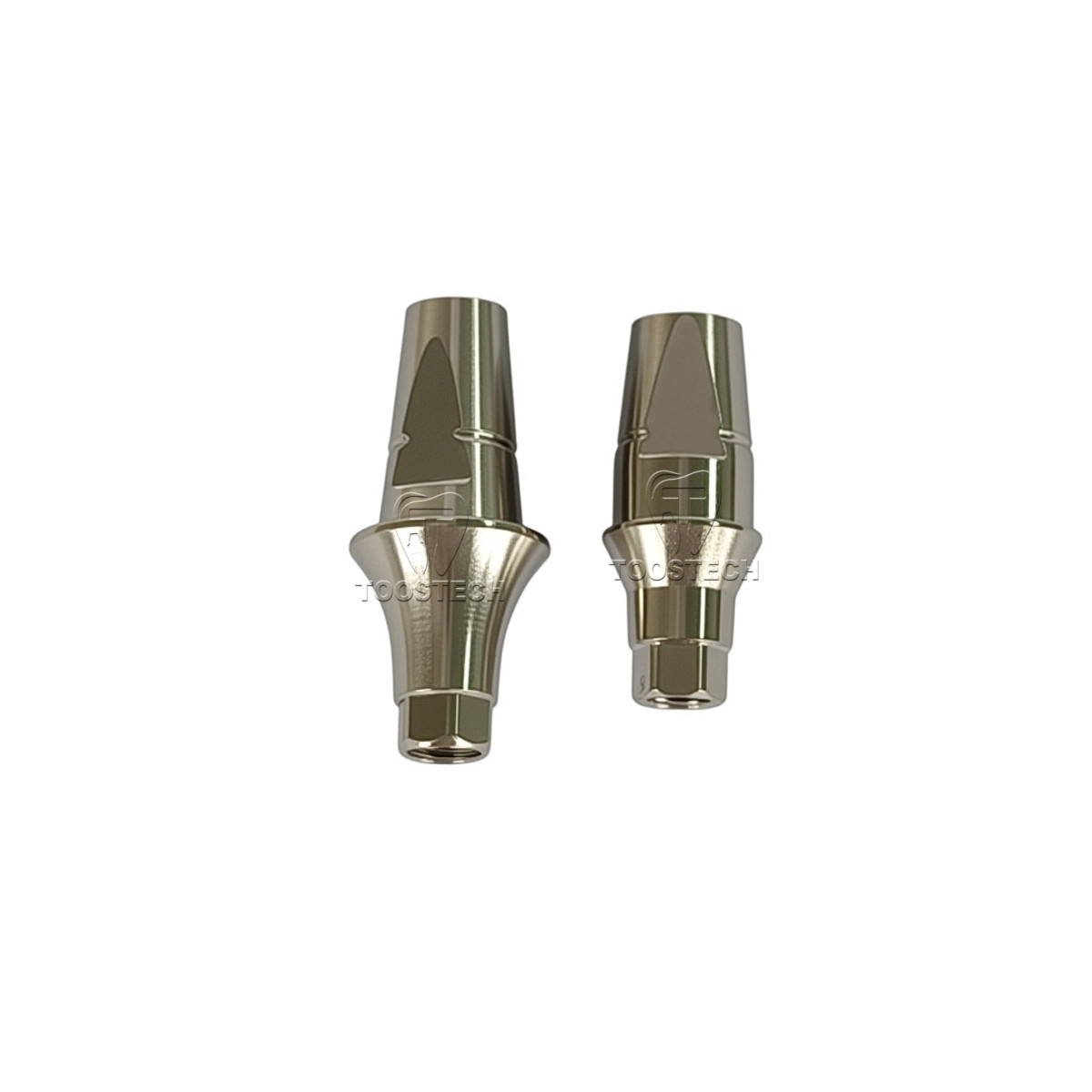 Ti cemented abutment Titanium straight base compatible C-TECH Platform D4.5/5.5