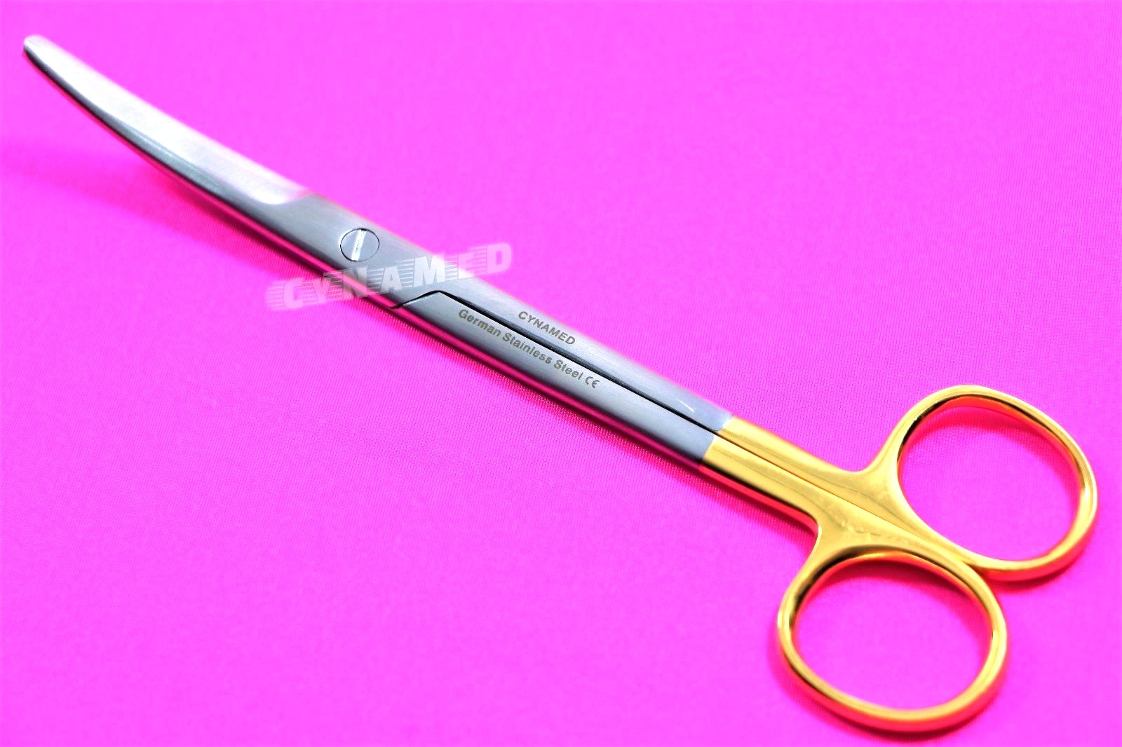 NEW GERMAN 2 EA Surgical Operating Medical Mayo Scissors STRAIGHT +CURVED 6.75″