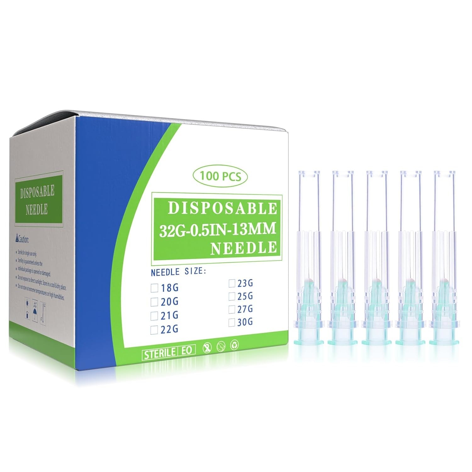 Precision 32G 1/2 Inch Luer Lock Dispensing Needles – Disposable & Safe