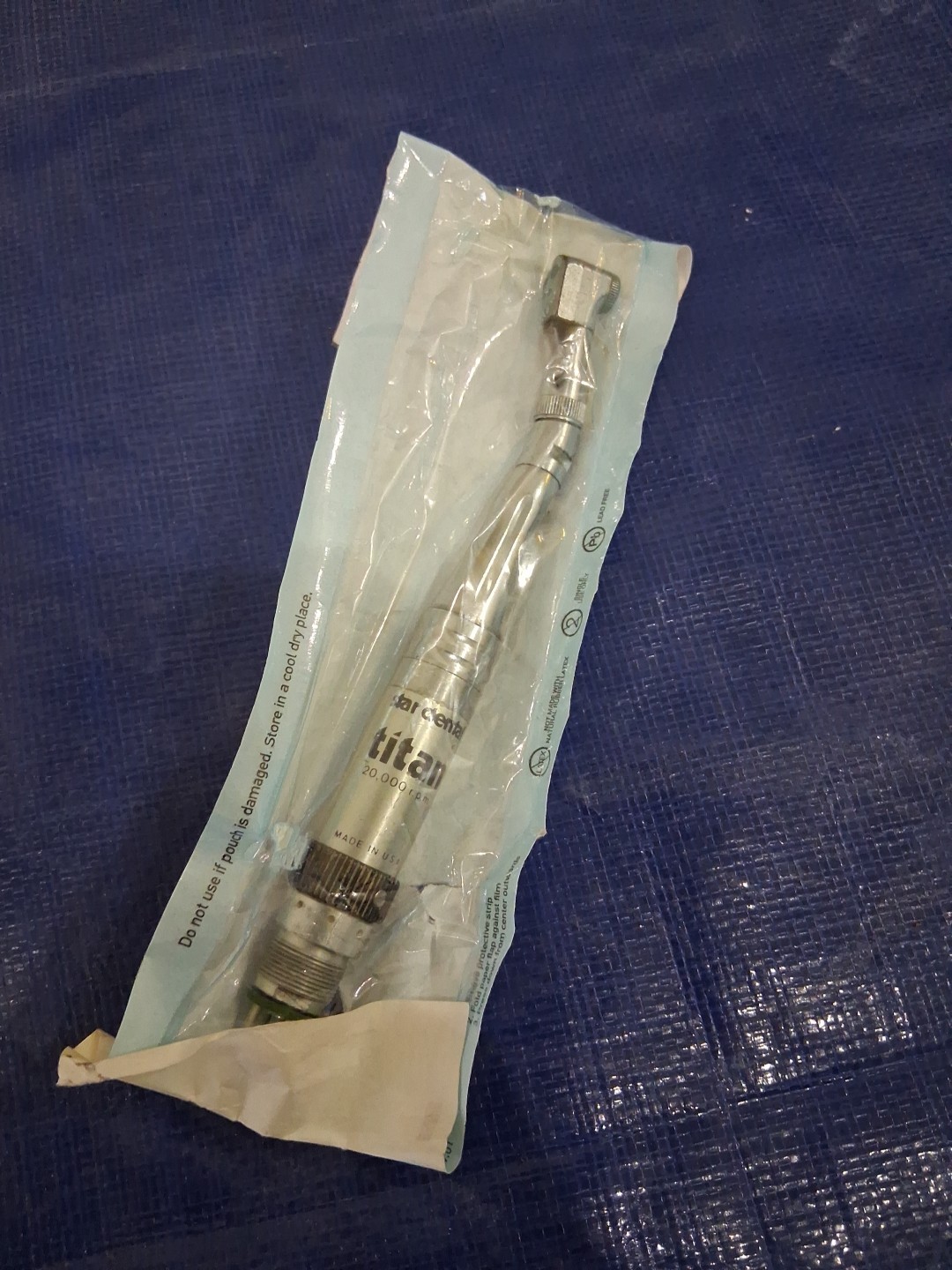 Star Titan Motor to Angle Push Button Friction Grip Head-Dental Handpiece