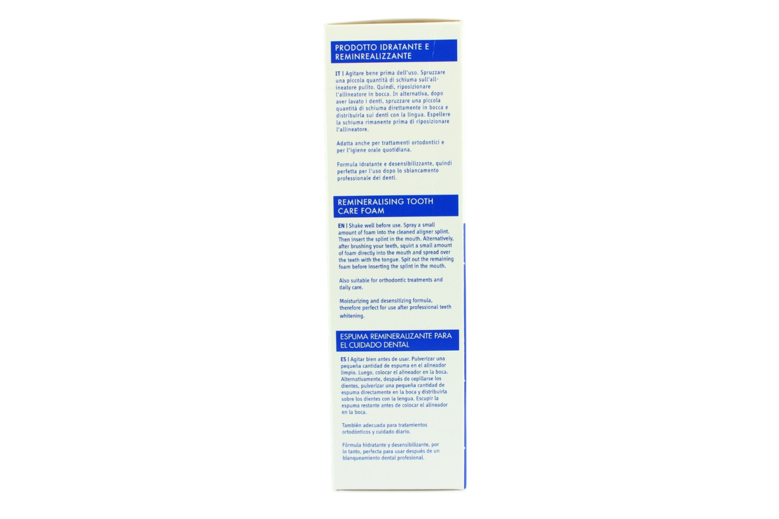 1pcs Dental Aligner Foam Curaprox 40ml Moisture Balance Plaque Control Care