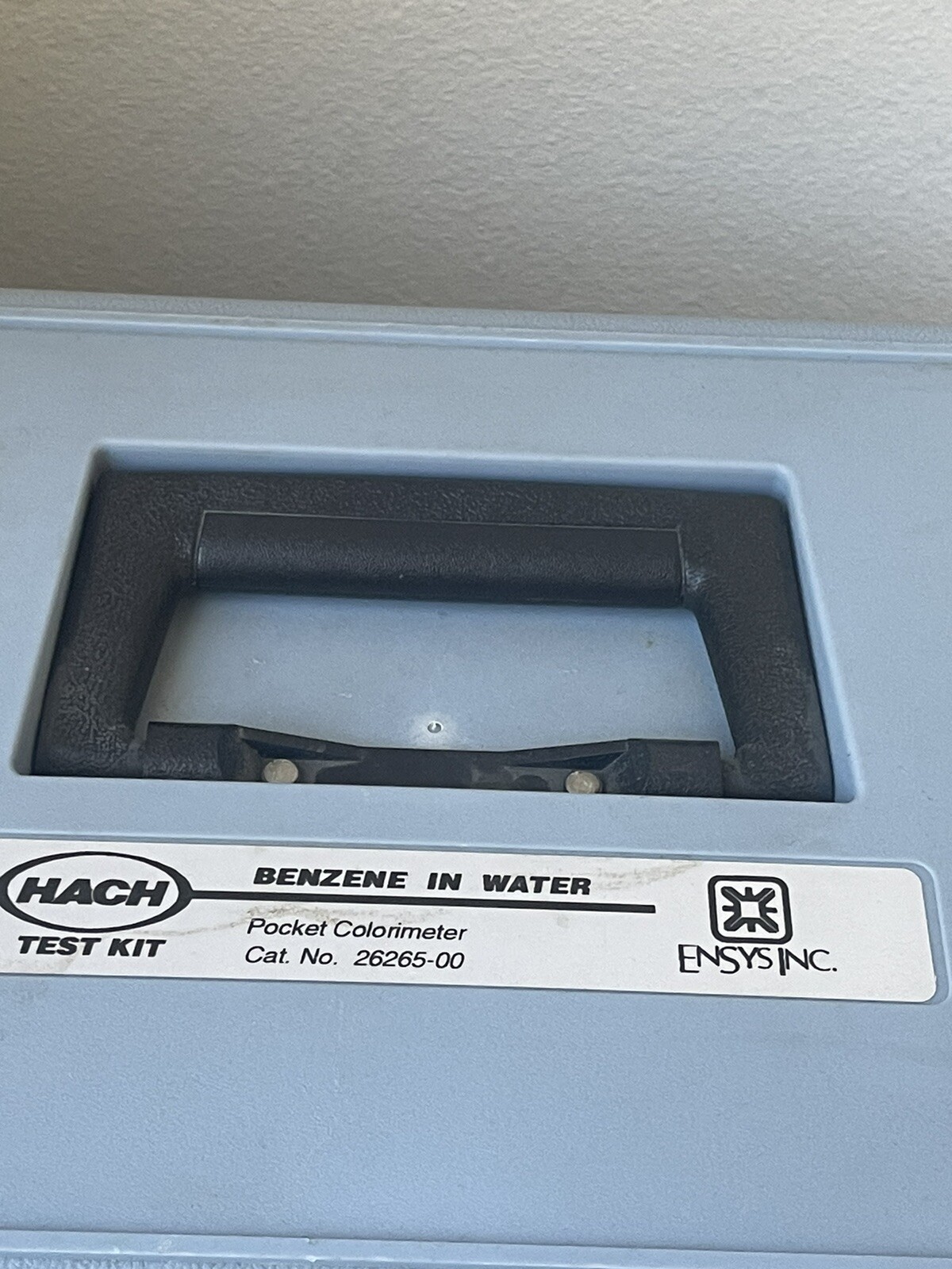 Hach Water Pocket Colorimeter Immunoassay No. 26265-00 With Micropipettes,W/case