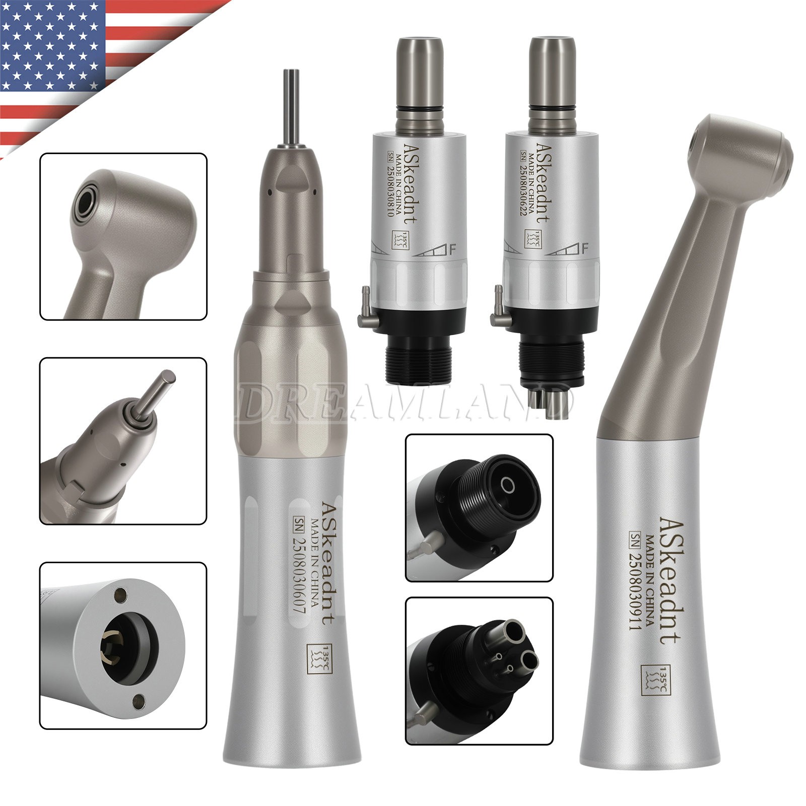 Dental Diamond Burs For High Speed Handpiece Turbine Friction Grip 1.6mm ITS