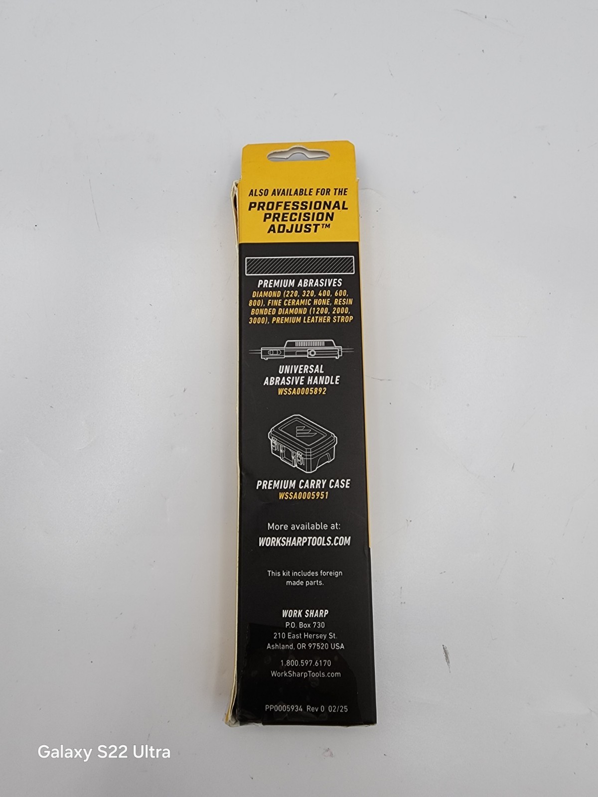 Work Sharp Professional Precision Adjust 320 & 400 grit Coarse Diamond Abrasive