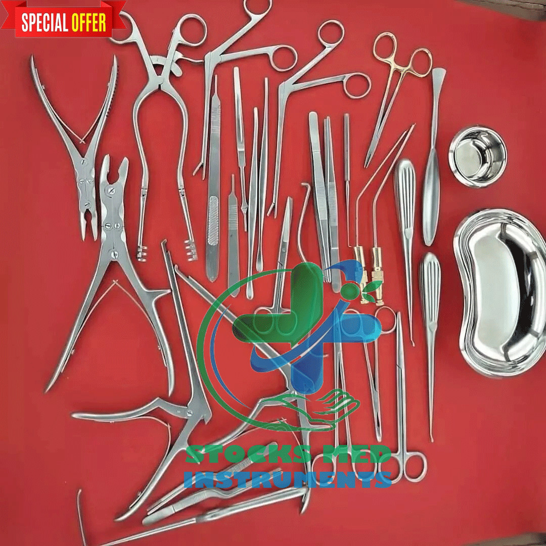 Neuro Spinal Surgery Surgical Orthopedic Instruments 20 Pcs Set Best Quality
