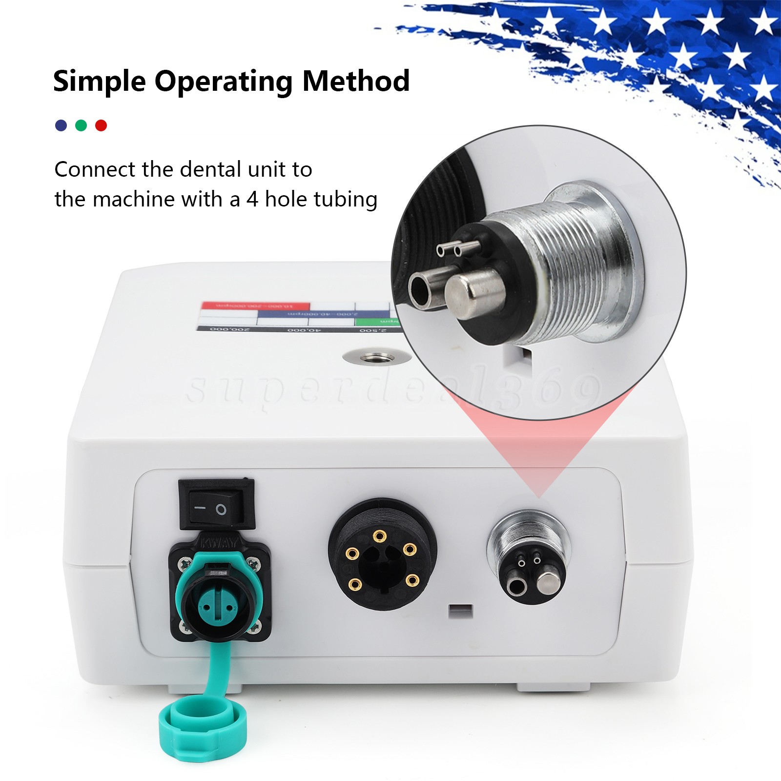 Dental Brushless LED Electric Micro Motor Fit NSK E-Type 1:1/16:1/1:5 Handpiece