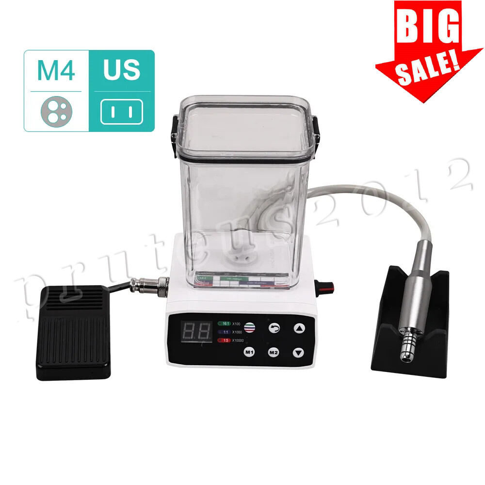 Dental LED DC Brushless Electric Motor/1:1/1:5 Fiber Optic Handpiece