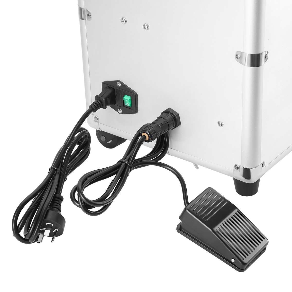 Portable Dental Mobile Delivery Unit Rolling Case Air Compressor Suction System