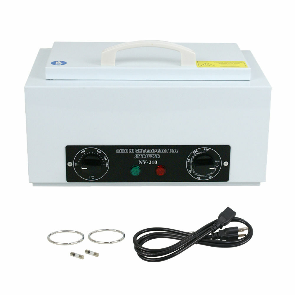 High Temperature Sterilizer Cabinet Nail Art Salon Manicure Dry Heat Sterilizer