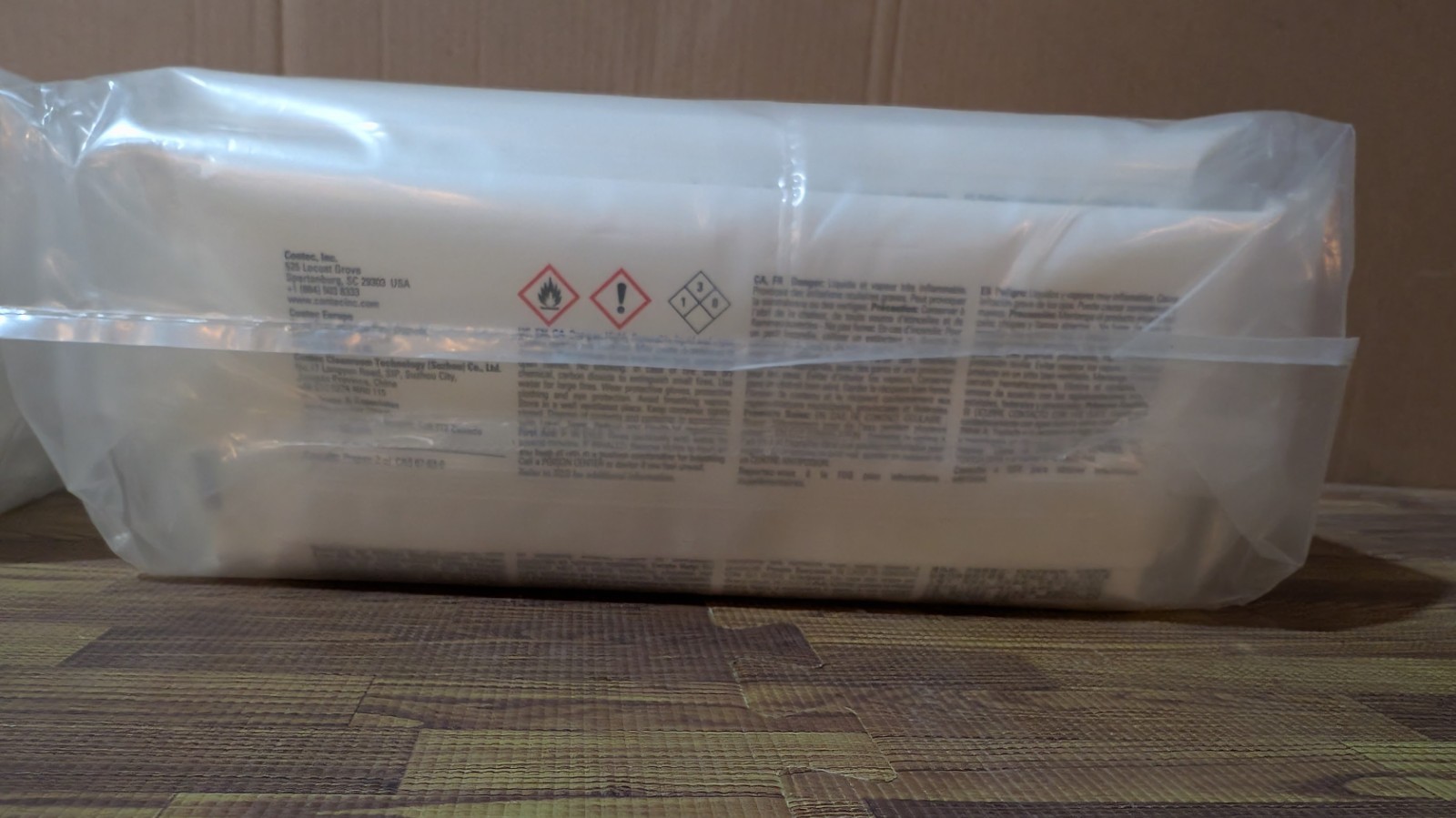 PROSAT Sterile PreSaturated Cleanroom Wipes Case 12 Packs of 30 Exp 04/2027