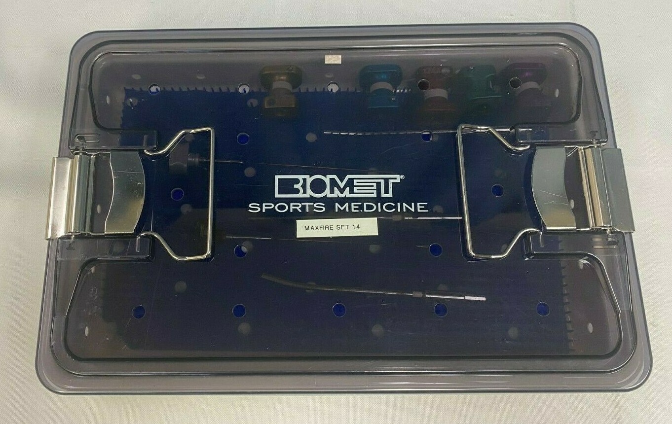 Biomet Zimmer Arthroscopic MaxFire Meniscal Repair System w/ Case Arthroscopy