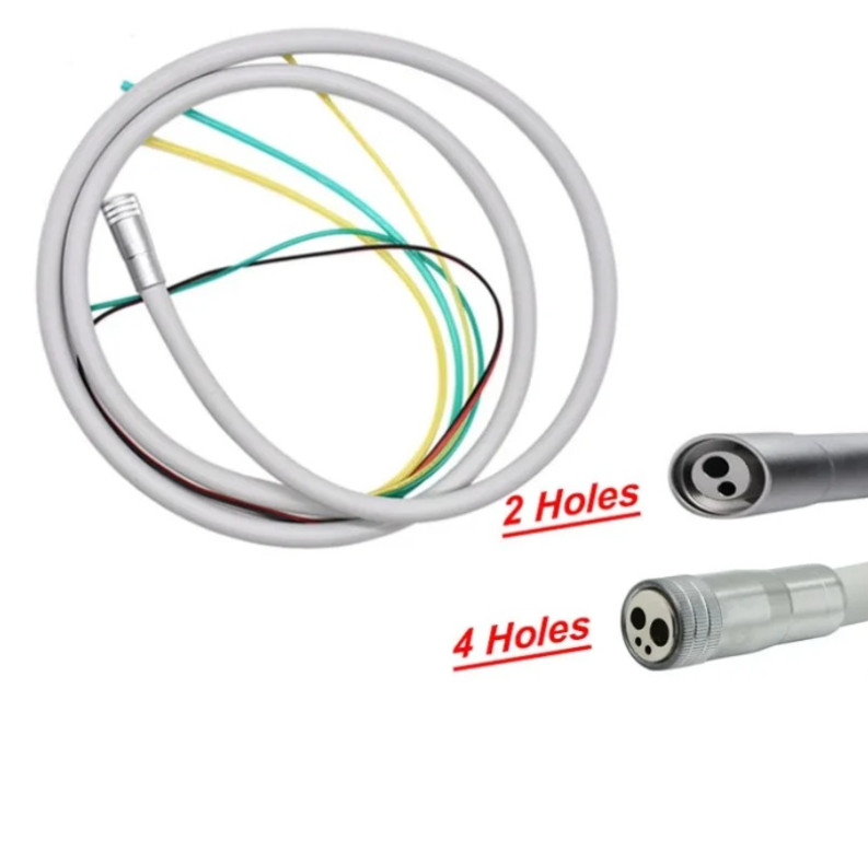 1pc 2/4 Hole Dental Silicone Hose Tube for Air Turbine Handpiece Chair – NEW