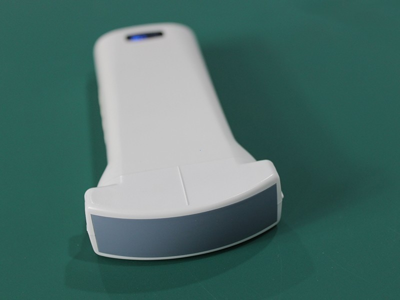 Convex probe handheld color Doppler ultrasound scanner with 192 array elements