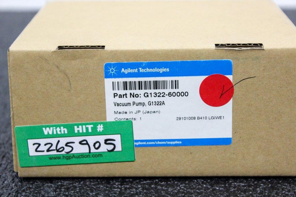 Agilent Technologies G1322-60000 Vacuum Pump G1322A Lab Instrument (3377635)