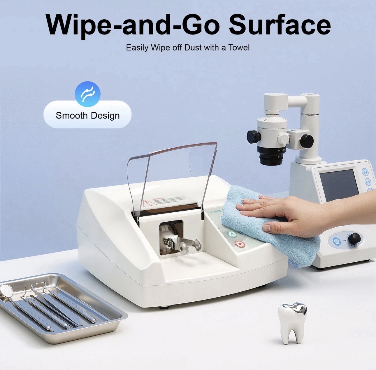 Dental Digital Amalgamator Amalgam 35W Capsule Mixer High Speed Lab IMIX 110V