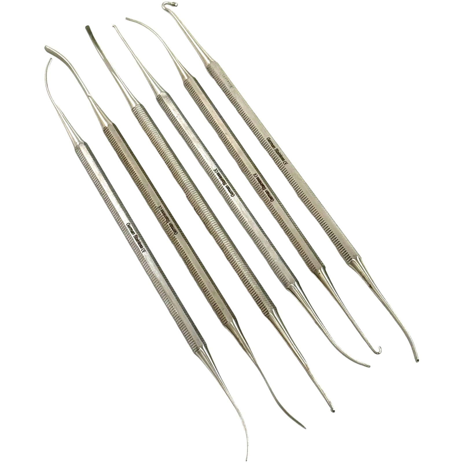 6 Piece Set – Varady Phlebectomy Extractors And Skin Hooks Plastic Surgery