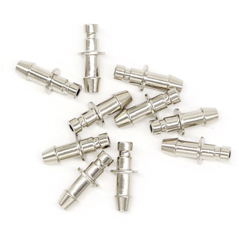 10Pcs/bag Blood Pressure NIBP Metal Air Hose Cuff Connector Joint Quick connect