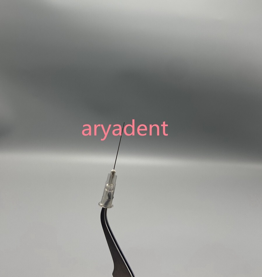 Dental Endo Irrigation Needle Disposable Syringe Tips 25/27/30GA Side Cut Vent