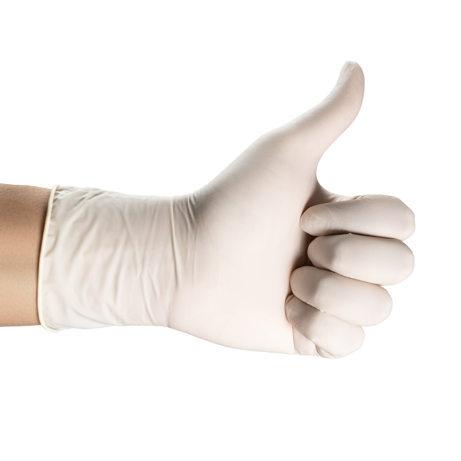 House Brand Dentistry 119151 HSB Latex Exam Gloves Small White Powder Free 100Bx