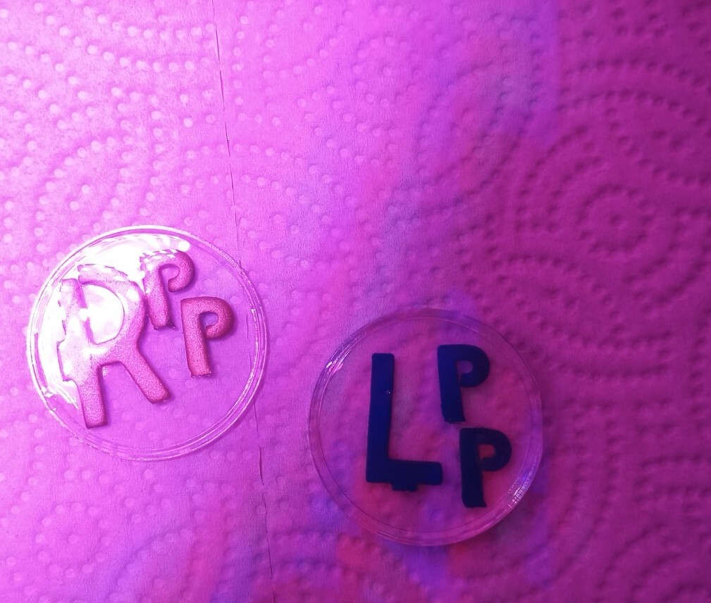 X-ray Markers With Initials PP One Set Ready To Ship