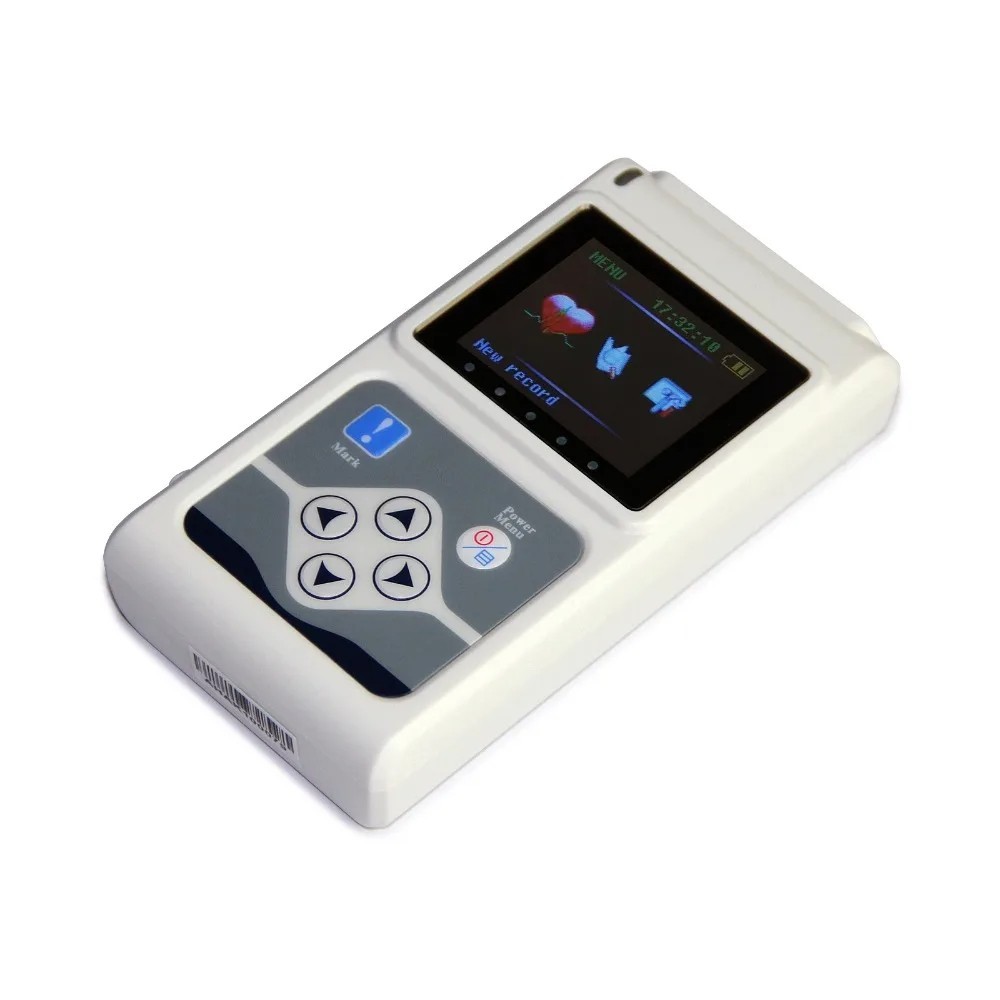 USA Warehouse ship TLC9803 3 Channel Dynamic ECG Holter 24 Hours w PC Software