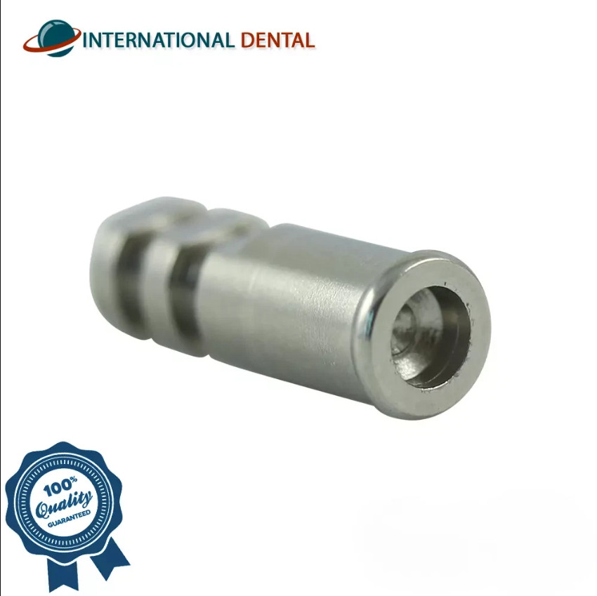 Dental Analog Compatible Lokator Attachment Fixture Abutment Stainless Steel