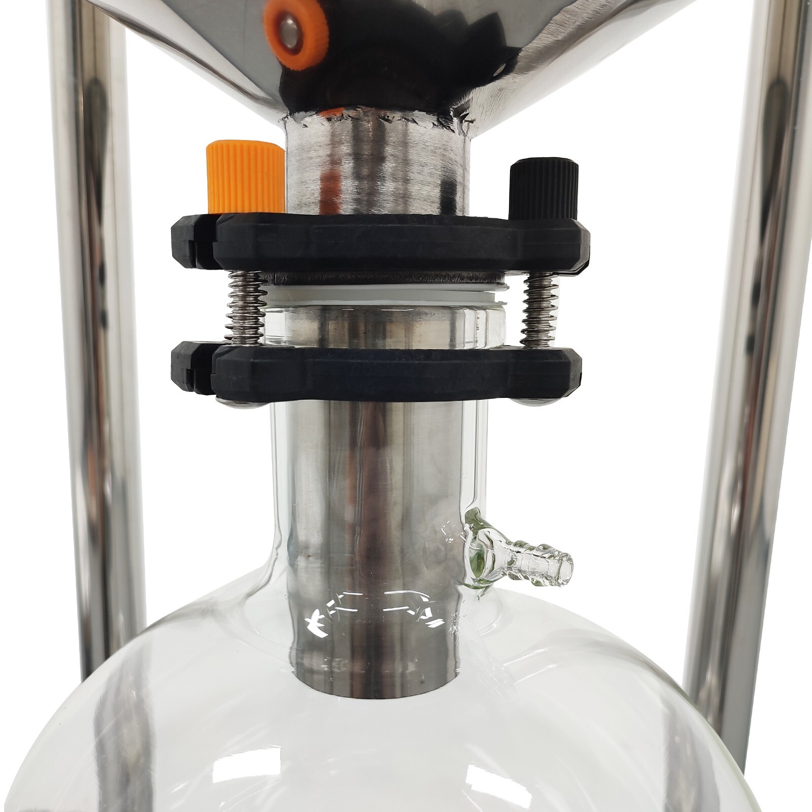 USED Vacuum Filter Lab Buchner Funnel Glass Caliber Negative Pressure Filter