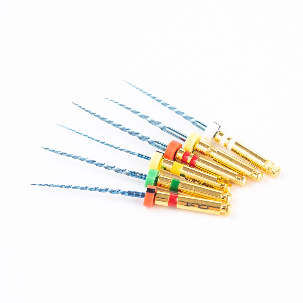 10PK Dental Endodontic Rotary Files X3-Blue Max Files NITI Root canal Files 25MM