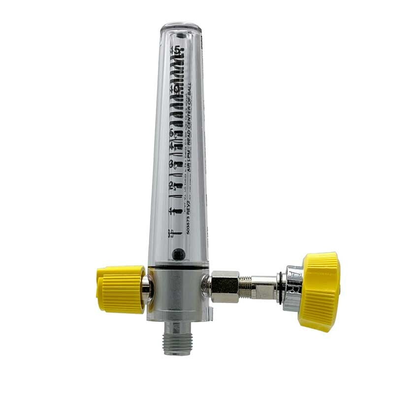 Precision Medical Air Compact 0-15 l/min Flowmeter x DISS Female Hand Tight.