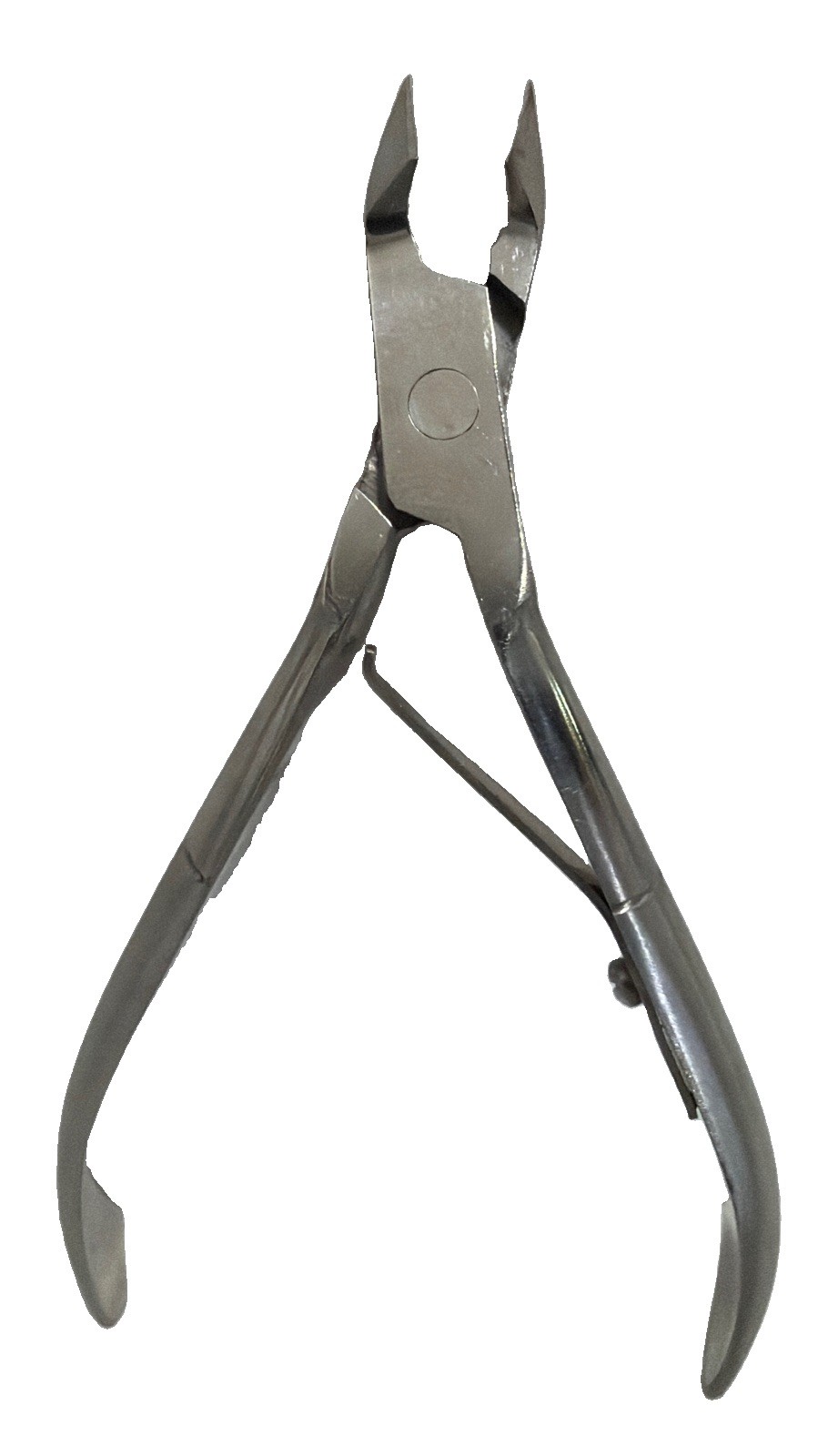 SS Pakistan Stainless Steel Cuticle Nipper Single Spring Professional Nail Tool