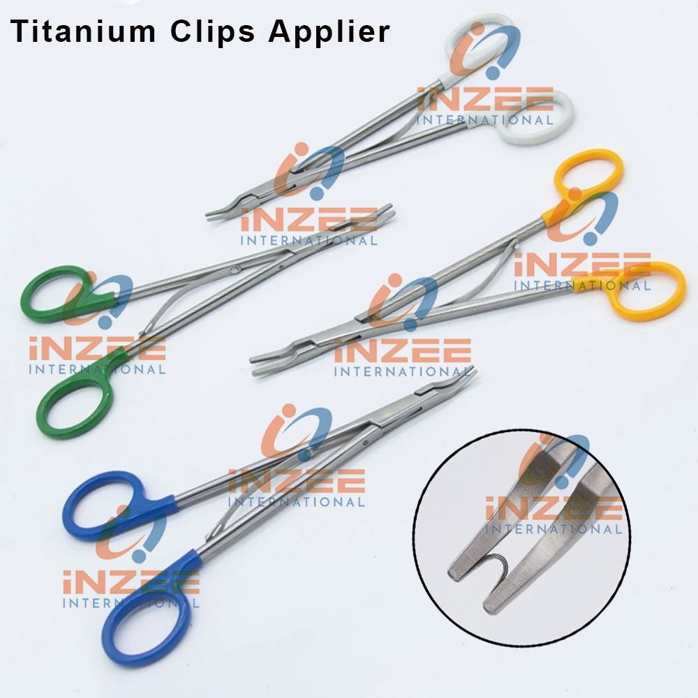 Open Surgery Titanium Clips Applier Surgical Ligation Clip Applicator High Qulty