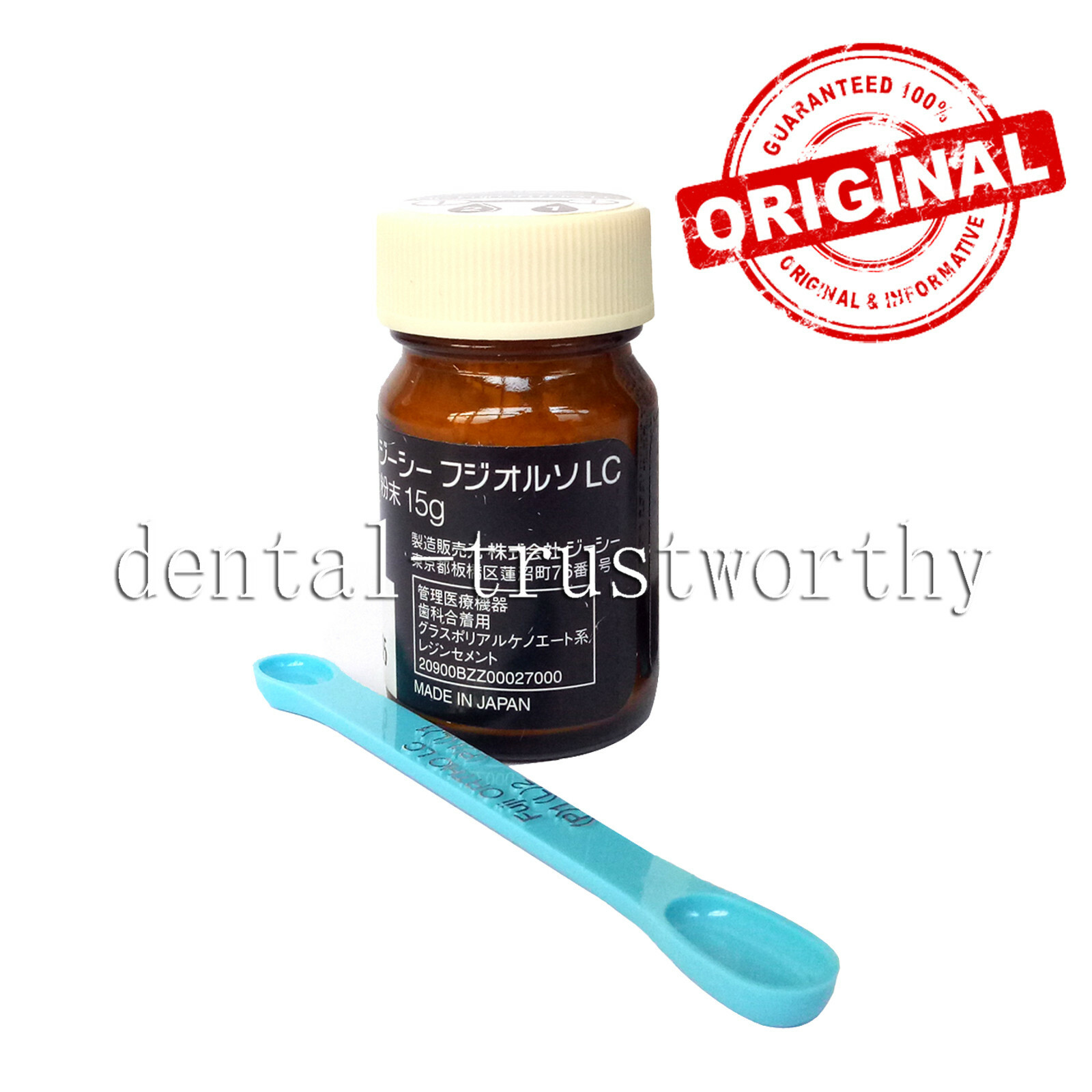 GC Fuji ORTHO LC light-cure Glass Ionomer Cement liquid 8g Power 15g CE