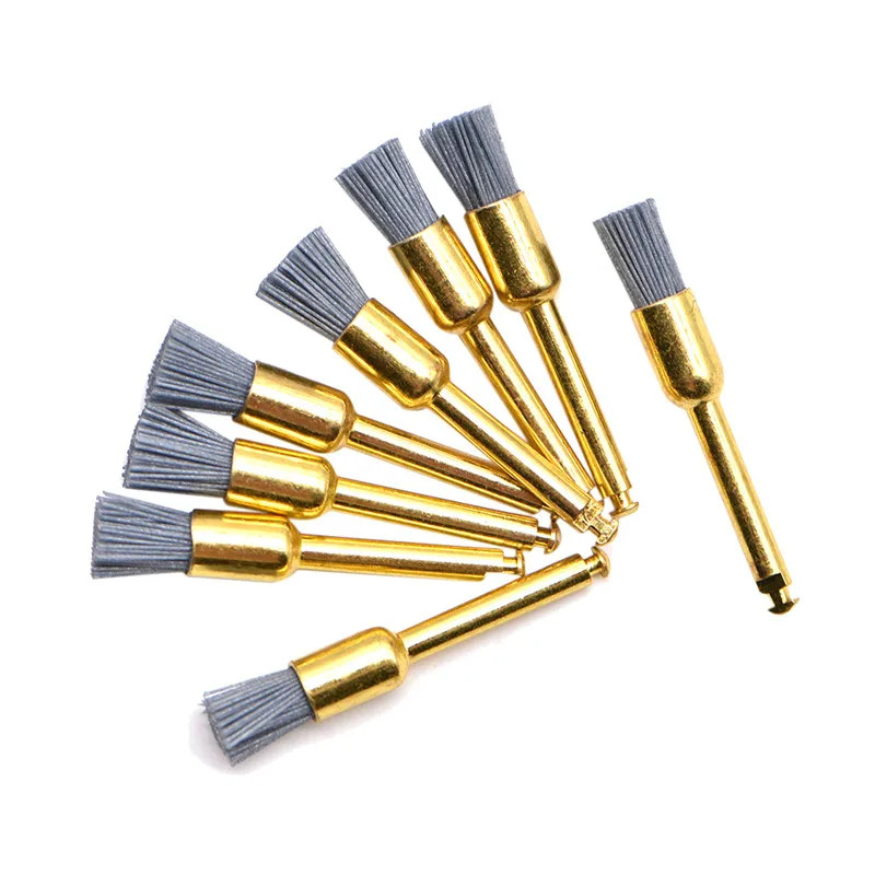 20pcs/bag Silicon Carbide Polishing Brush for Dental or Alumina Latch Bowl Flat