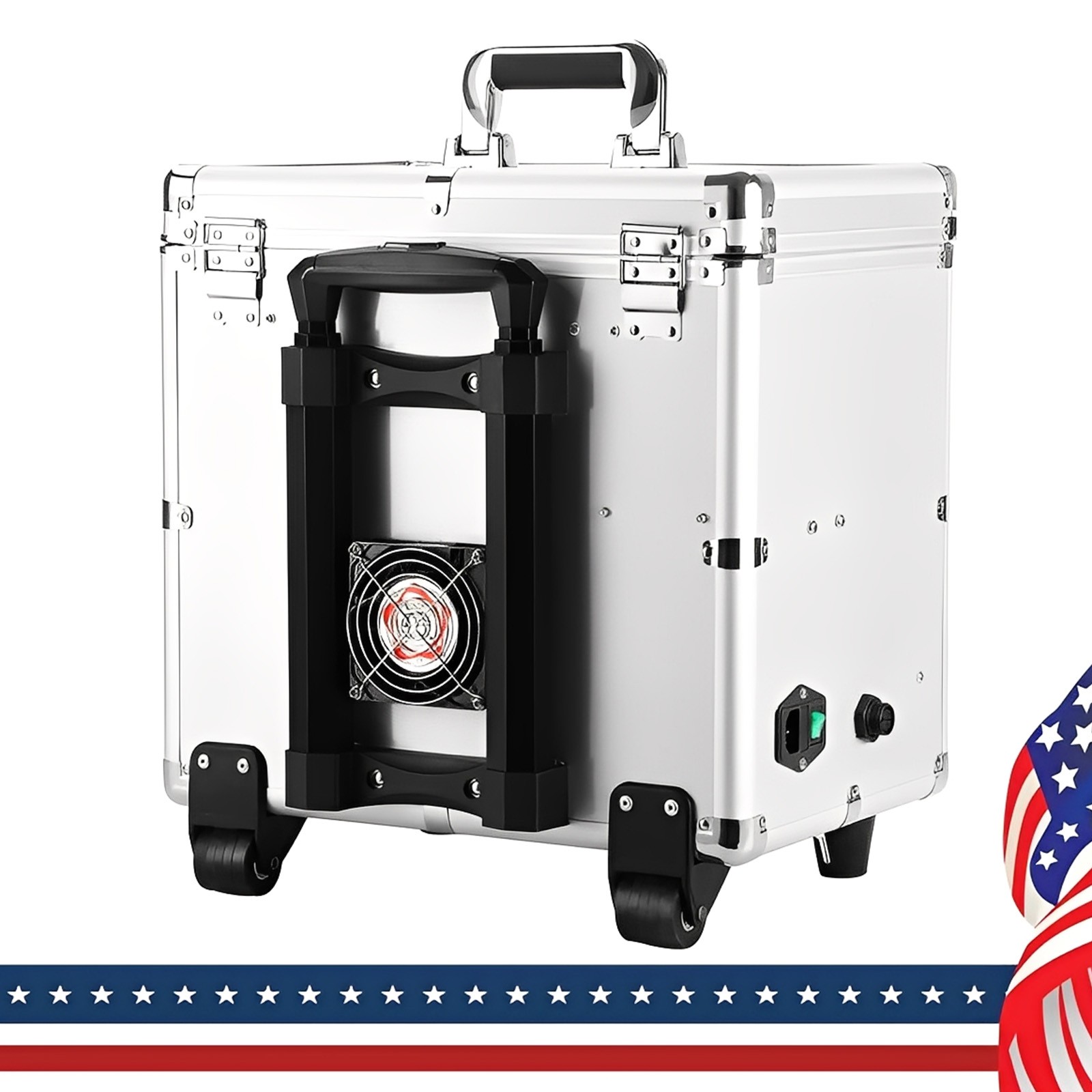 Portable Dental Turbine Unit with Air Compressor Suction Triplex Syringe BD-402B