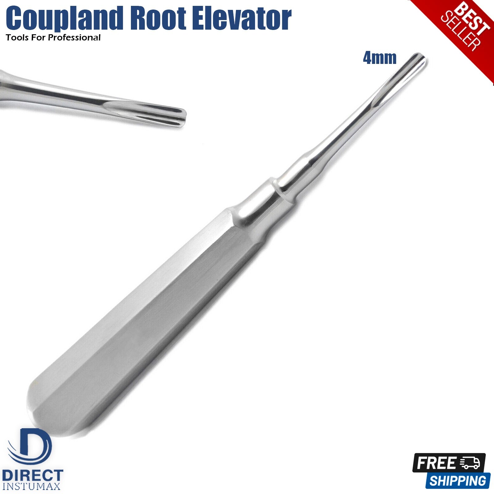 Dental Oral Surgery Root Elevators Kit Coupland Luxation Luxating Elevator Cryer
