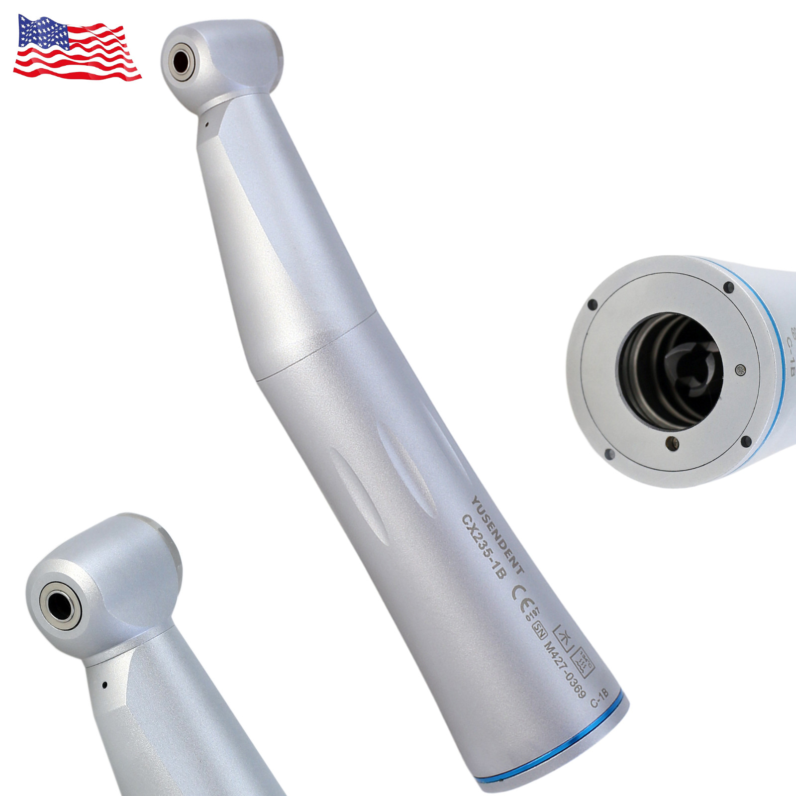 COXO Dental Contra Angle LED Fiber Optic Low Speed Handpiece CX235 1B 1C KAVO