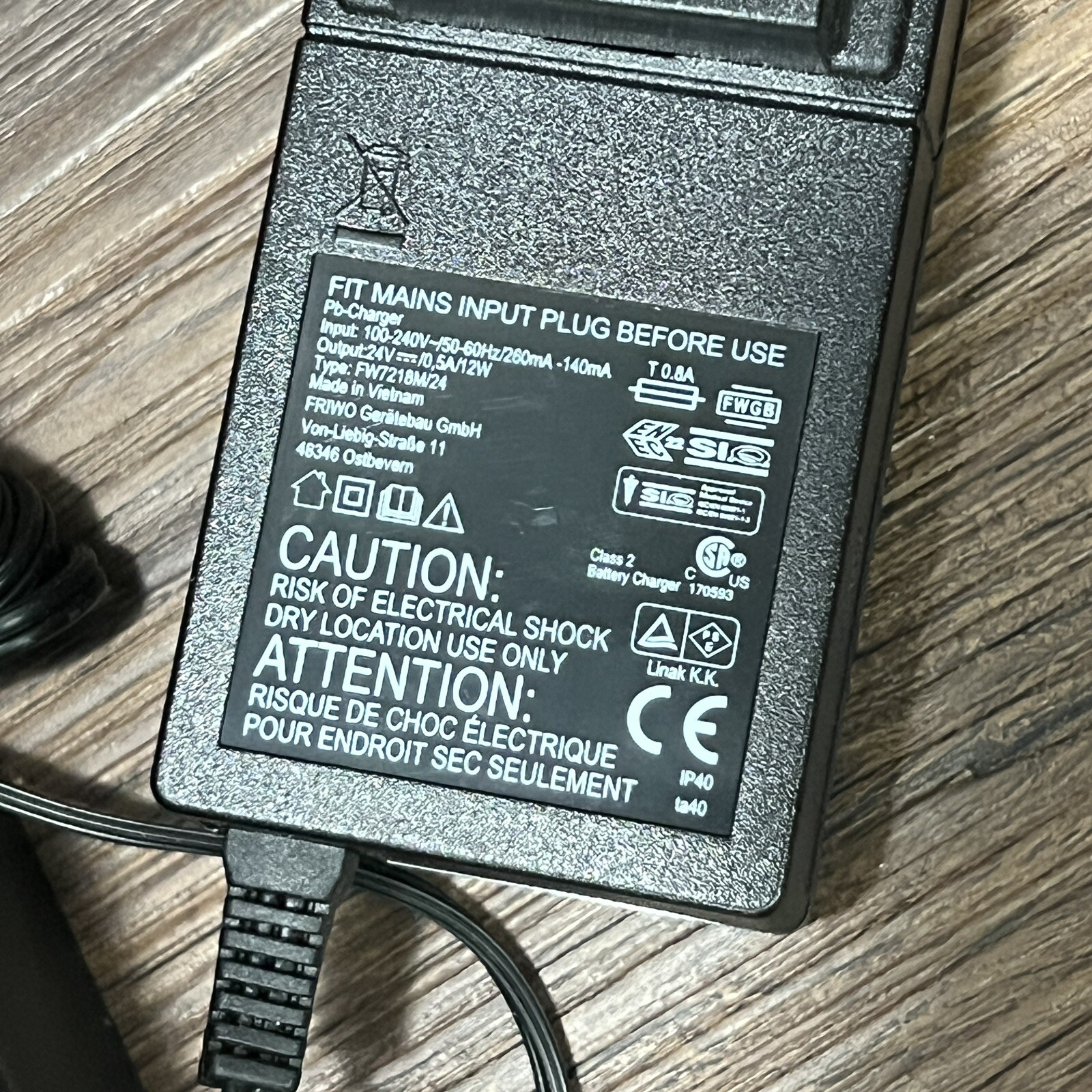 Linak BA1801-0200-000 Replacement Backup Battery 08/02/2021