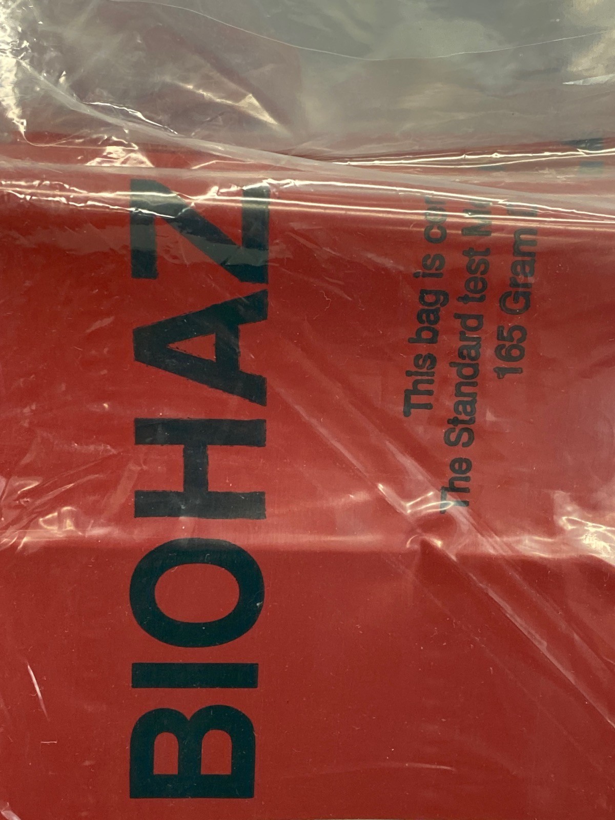 (45 Pc) MICRONOVA Biohazard M-Zone BinLiner 40”x60” 4mil Red LDPE BL4-4060REIRBB