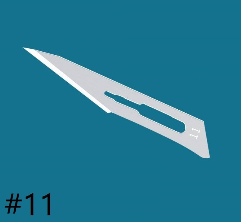 Sterile Surgical Carbon Steel Blades Scalpel Sterile Carbon Steel Surgical Blade