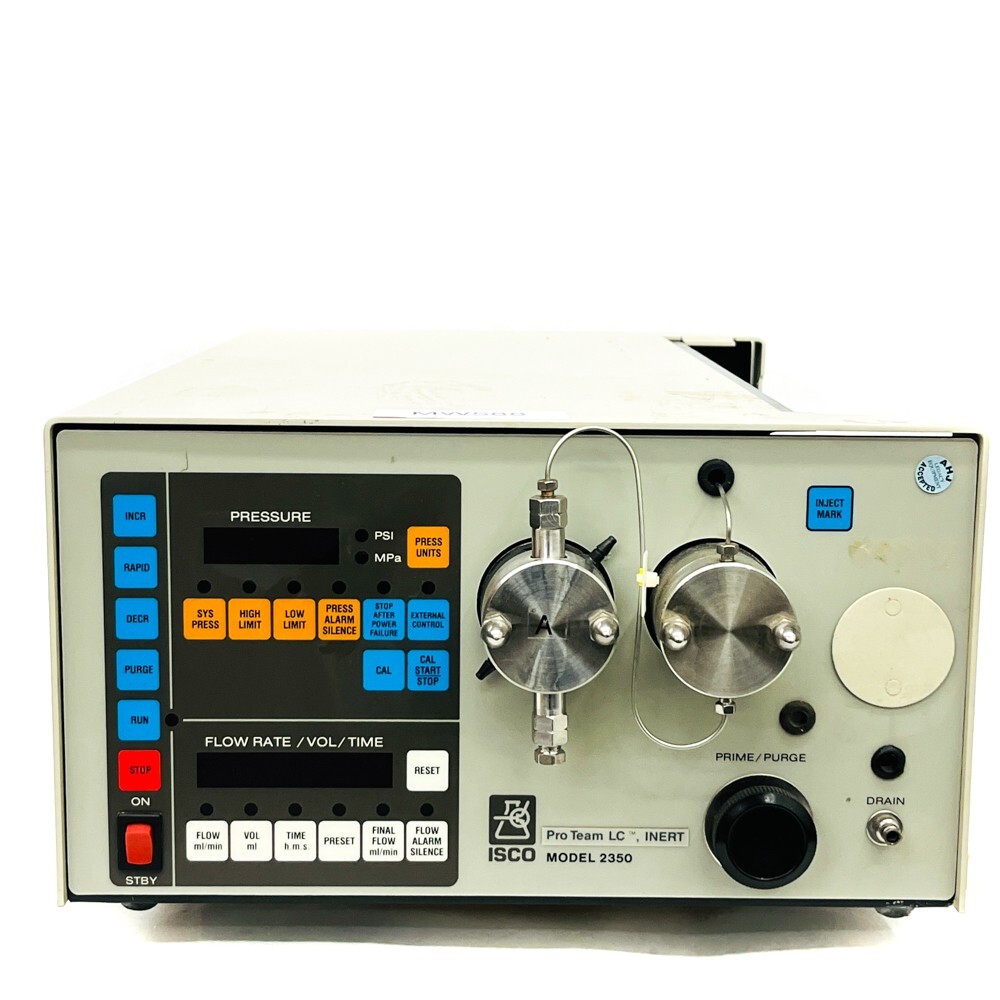 Isco Model 2350 Pro Team LC Inert Liquid Chromatography Flow Control Made in USA