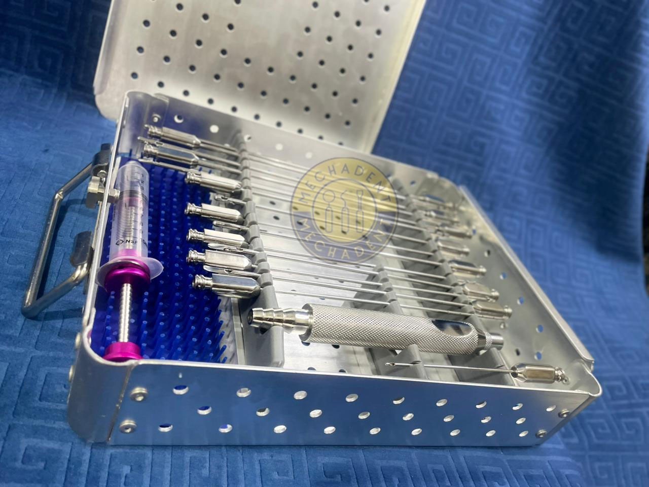 Liposuction Cannulas Set For Face and Neck