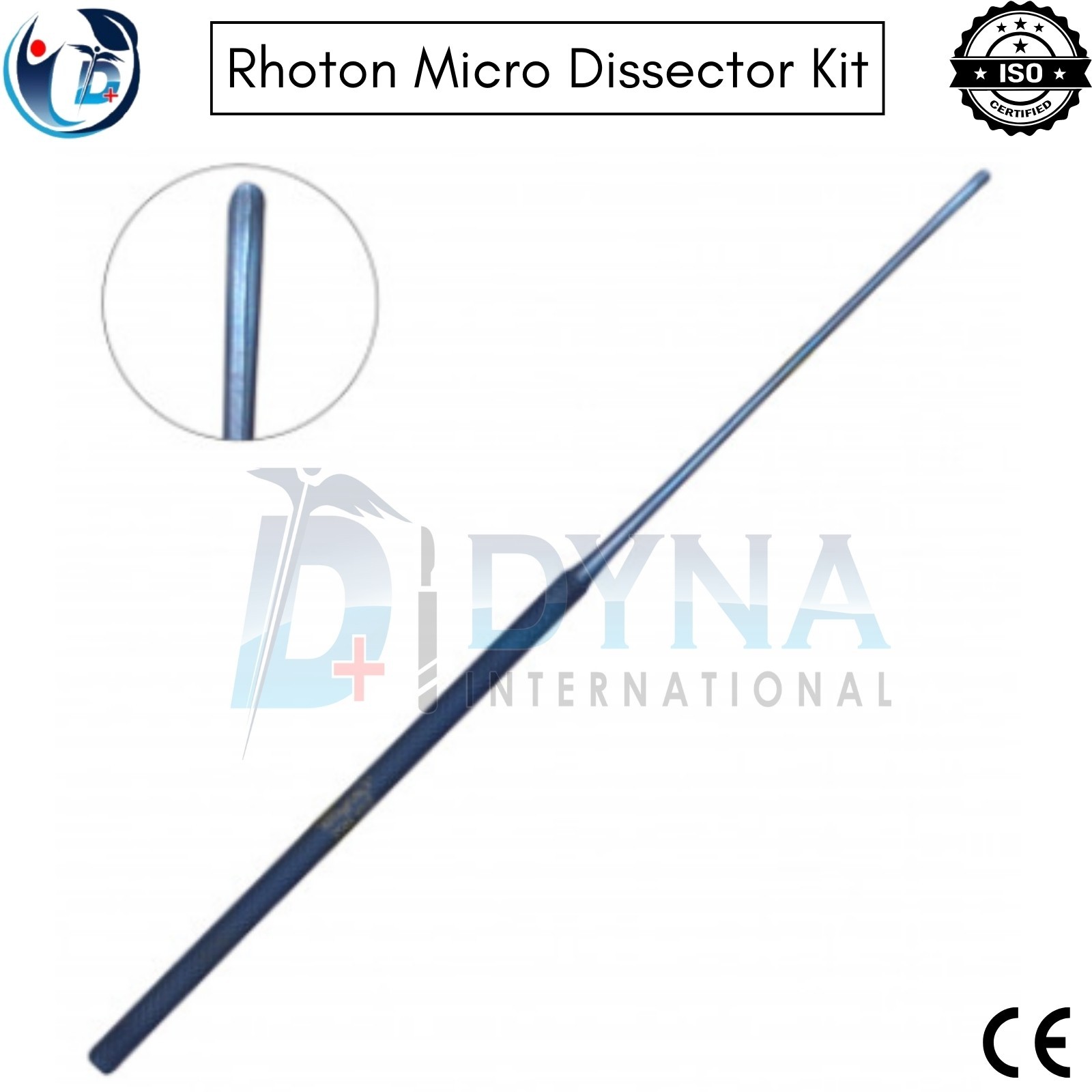 Rhoton Micro Dissector Expanded 19 Pc Set Stainless Steel With Premium Mesh Box
