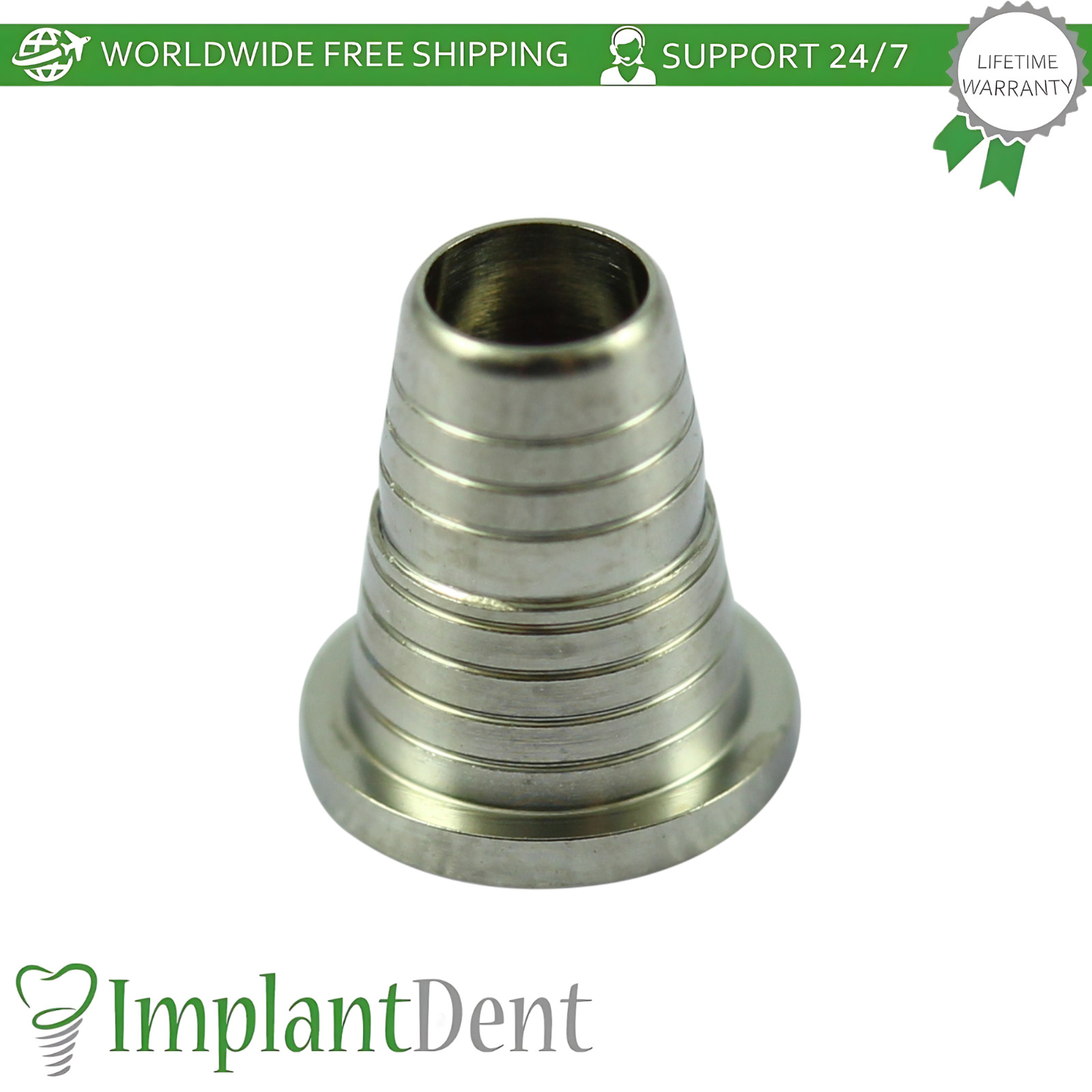 Titanium Conical Sleeve Ø4.9mm For Multi Unit P64 AB Dental Compatible