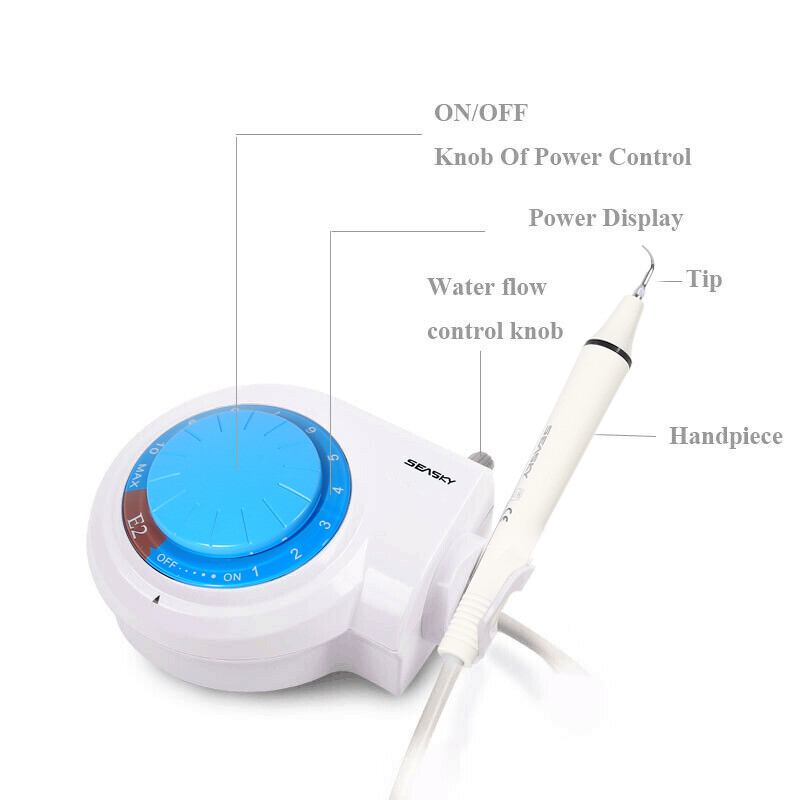For Cavitron EMS Dental Ultrasonic Piezo Scaler with Handpiece 5*Tips G P