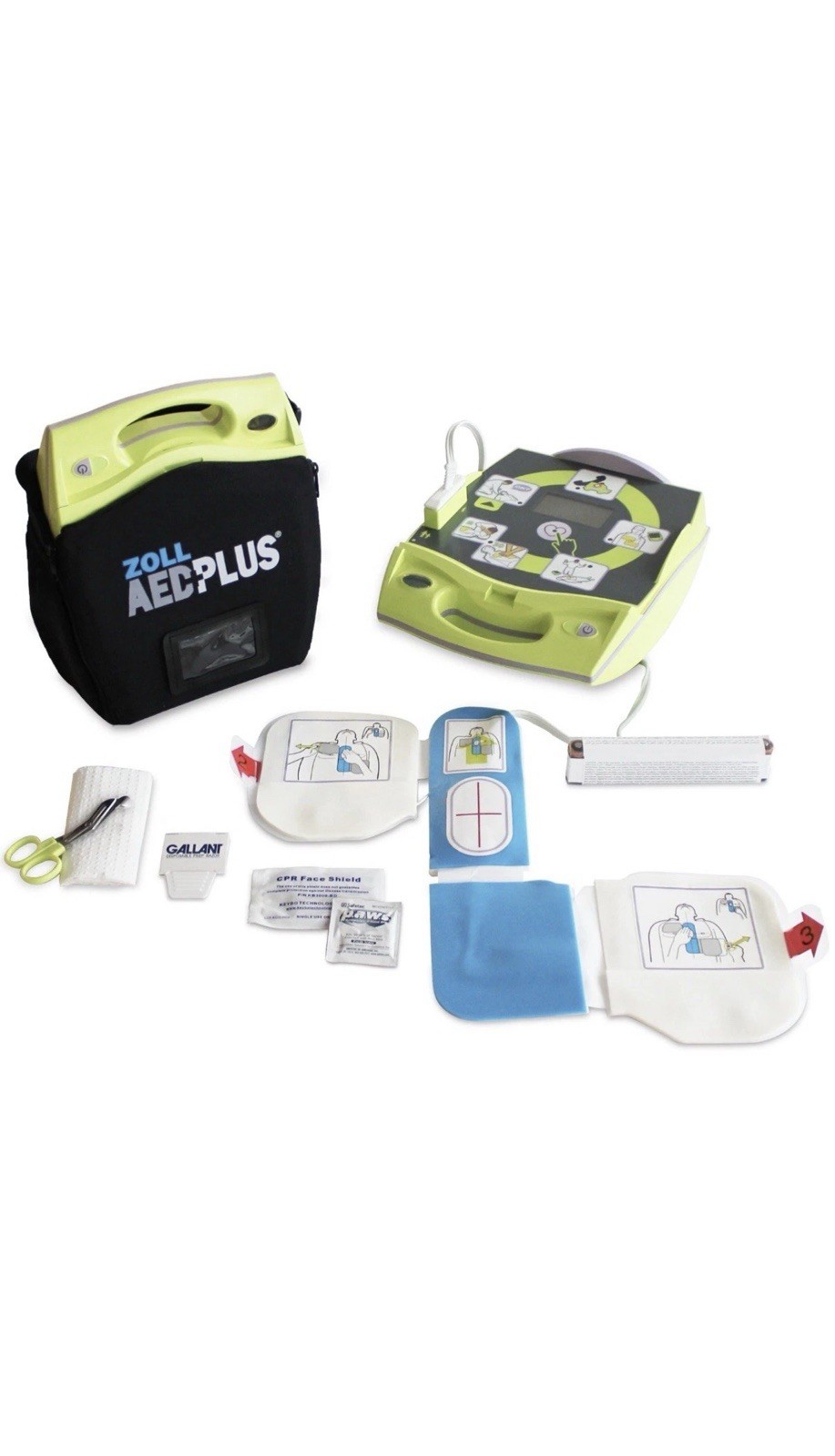 ZOLL AED Plus – Complete AED Package (Fully Equipped & Ready to Use)