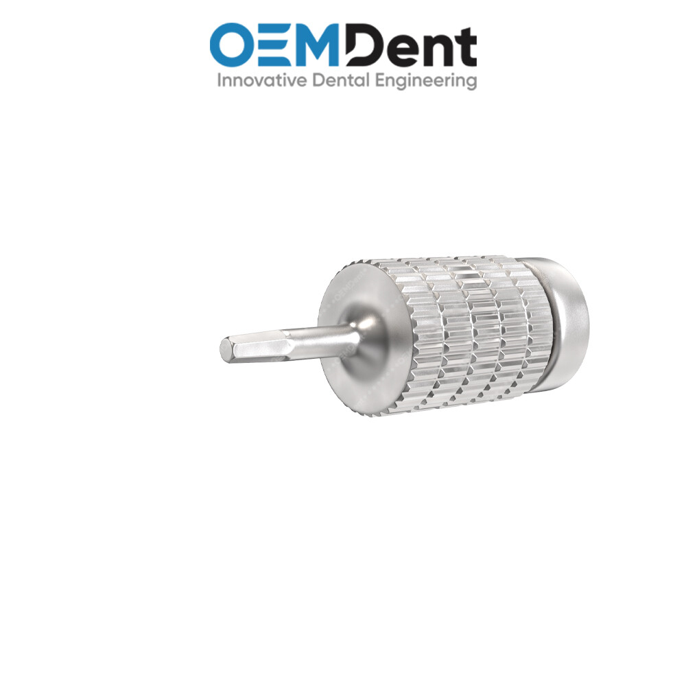 Hand Hex Driver 1.25mm For Prosthetic Fixtures CAD/CAM Dental Tool Driver